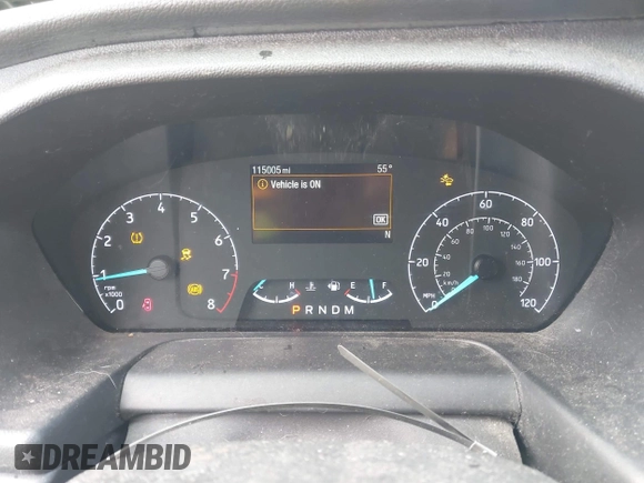 2020 Ford Transit Cargo with VIN 1FTBR1Y85LKA70004, listed as a IAAI auction lot 41910007 with 115,005 mi miles and . Bid and sale history available at DreamBid. Image 7.