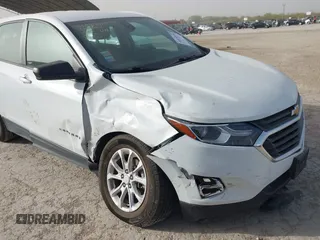 2020 Chevrolet Equinox LS with VIN 3GNAXHEV0LS591907, listed as a IAAI auction lot 41834530 with 81,093 mi miles and . Bid and sale history available at DreamBid. Image 6.