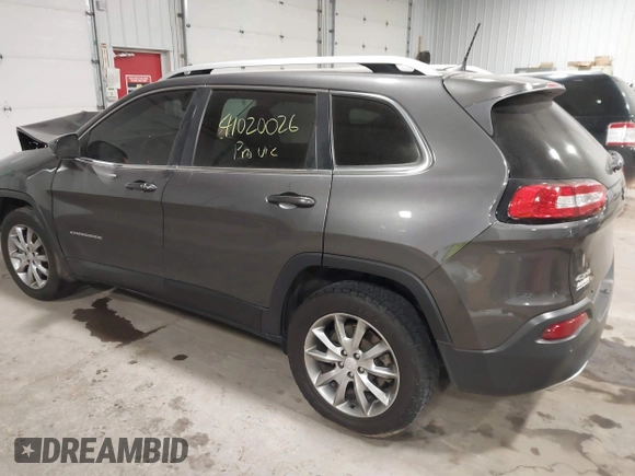 2018 Jeep Cherokee Limited with VIN 1C4PJMDX7JD577855, listed as a IAAI auction lot 41020026 with 111,267 mi miles. Bid and sale history available at carsss.com. Image 3.