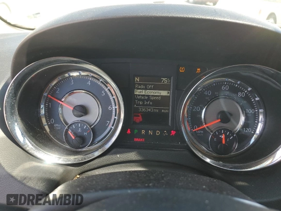 2014 Chrysler Town & Country Touring with VIN 2C4RC1BG9ER446515, listed as a Copart auction lot 56433365 with 336,343 mi miles and Clean Title. Bid and sale history available at DreamBid. Image 9.