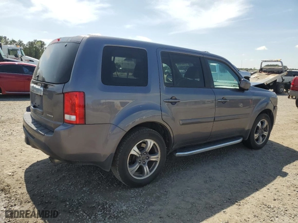 2015 Honda Pilot SE with VIN 5FNYF3H38FB024736, listed as a Copart auction lot 51492805 with 134,373 mi miles and Salvage Title. Bid and sale history available at carsss.com. Image 3.