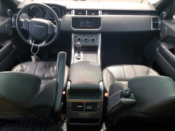 2016 Land Rover Range Rover Sport SE with VIN SALWG2PF0GA117795, listed as a Copart auction lot 59638445 with 90,445 mi miles and Salvage title. Bid and sale history available at DreamBid. Image 8.