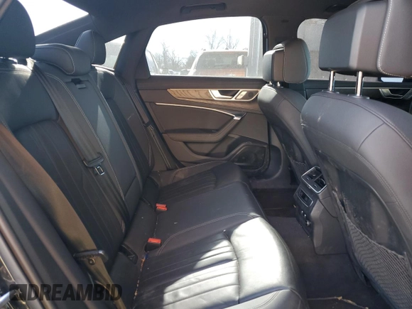 2019 Audi A6 Premium Plus with VIN WAUE8AF25KN126418, listed as a Copart auction lot 80232593 with 37,187 mi miles and Salvage Title. Bid and sale history available at carsss.com. Image 10.