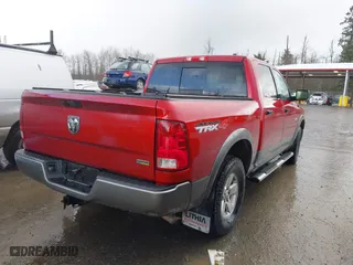 2010 Dodge Ram 1500 SLT with VIN 1D7RV1CP5AS158143, listed as a IAAI auction lot 41732620 with 169,393 mi miles. Bid and sale history available at carsss.com. Image 4.