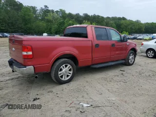 2007 Ford F-150 XLT with VIN 1FTPW12V77FA68590, listed as a Copart auction lot 56565435 with 196,268 mi miles and Salvage title. Bid and sale history available at DreamBid. Image 3.
