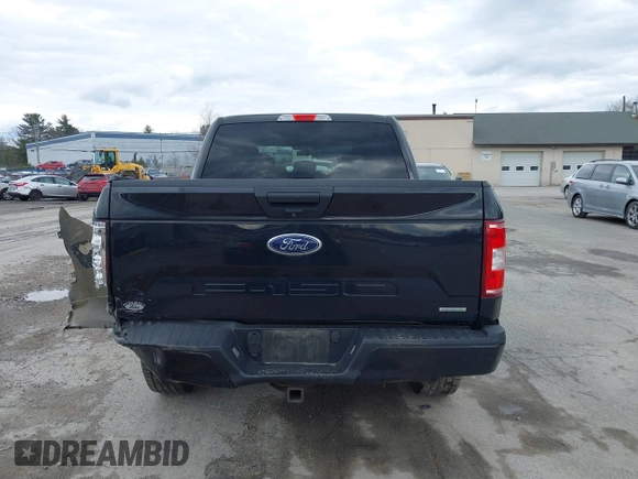 2018 Ford F-150 XL with VIN 1FTEW1EP2JFC58602, listed as a IAAI auction lot 41861045 with 149,399 mi miles. Bid and sale history available at carsss.com. Image 16.