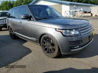 2016 Land Rover Range Rover HSE z VIN SALGS2PF3GA317640, wystawiony jako Copart lot #62923315 z przebiegiem 95 924 mil mil oraz Czysty tytuł • Clean title. Historia ofert i sprzedaży dostępna na DreamBid. Obrazek 4.