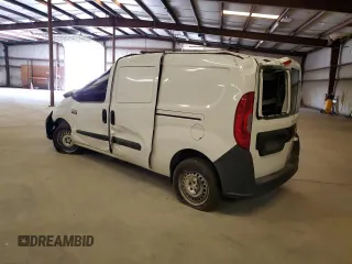 2020 Ram ProMaster City Cargo Tradesman with VIN ZFBHRFAB1L6R42090, listed as a Copart auction lot 52946695 with 38,655 mi miles and Clean title. Bid and sale history available at DreamBid. Image 2.