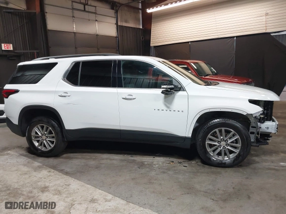 2023 Chevrolet Traverse LT Cloth with VIN 1GNERGKW5PJ214242, listed as a IAAI auction lot 41883690 with 36,341 mi miles. Bid and sale history available at carsss.com. Image 14.
