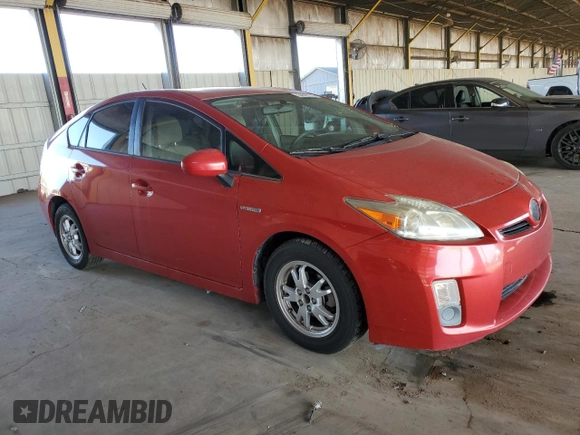2010 Toyota Prius II with VIN JTDKN3DU8A5108430, listed as a Copart auction lot 54622115 with 247,983 mi miles and Clean Title. Bid and sale history available at carsss.com. Image 4.
