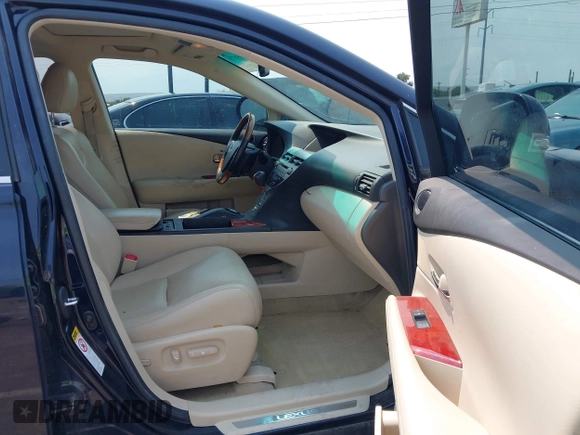 2010 Lexus RX 450h with VIN JTJZB1BA6A2003467, listed as a IAAI auction lot 42705978 with 198,899 mi miles and . Bid and sale history available at DreamBid. Image 5.