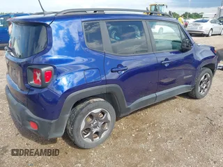 2017 Jeep Renegade Sport with VIN ZACCJAAB7HPE57121, listed as a IAAI auction lot 42684421 with 135,582 mi miles and . Bid and sale history available at DreamBid. Image 4.