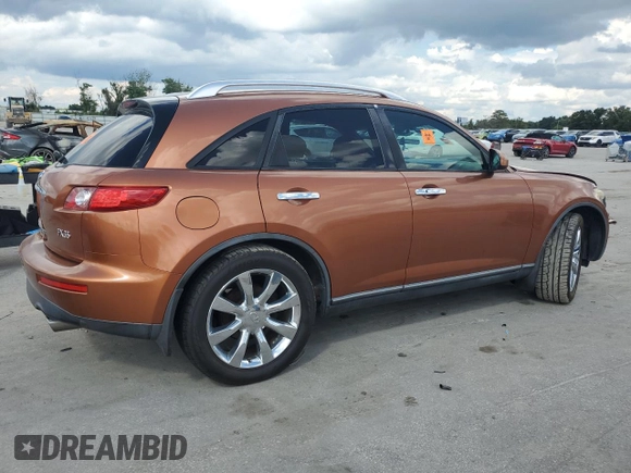 2004 Infiniti FX35 with VIN JNRAS08U24X106856, listed as a Copart auction lot 74199464 with 182,030 mi miles and Non Repairable. Bid and sale history available at carsss.com. Image 3.