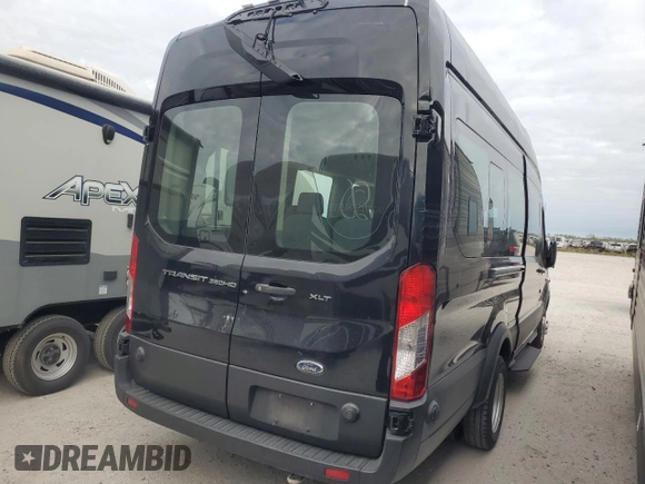 2019 Ford Transit Passenger XL with VIN 1FBVU4XM1KKA23695, listed as a Copart auction lot 80881484 with 52,209 mi miles and Salvage Title. Bid and sale history available at DreamBid. Image 3.