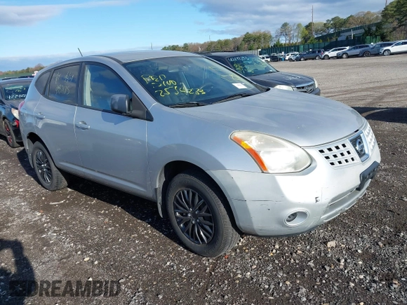 2009 Nissan Rogue SL with VIN JN8AS58V99W445704, listed as a IAAI auction lot 42141961 with Not Provided miles. Bid and sale history available at carsss.com. Image 1.