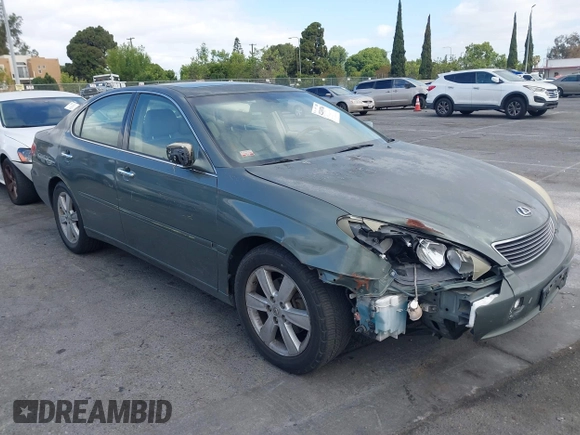 2005 Lexus ES 350 with VIN JTHBA30G155123299, listed as a IAAI auction lot 42249766 with 218,762 mi miles and . Bid and sale history available at DreamBid. Image 1.