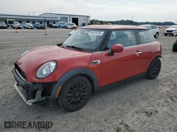 2018 MINI Hardtop Cooper with VIN WMWXP5C56J2G62296, listed as a Copart auction lot 58476725 with 59,378 mi miles and Salvage title. Bid and sale history available at DreamBid. Image 1.