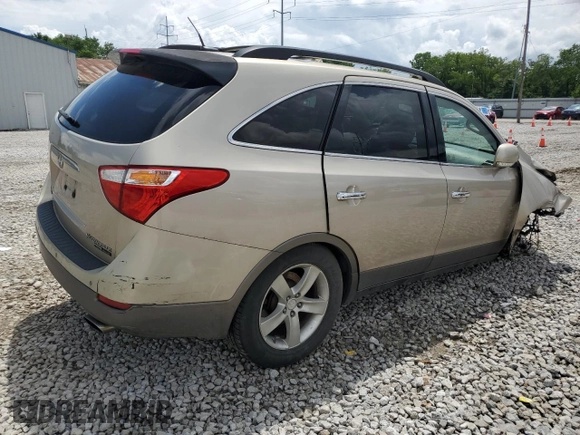 2008 Hyundai Veracruz GLS with VIN KM8NU73C48U039795, listed as a Copart auction lot 61072985 with Not provided miles and Salvage title. Bid and sale history available at DreamBid. Image 3.