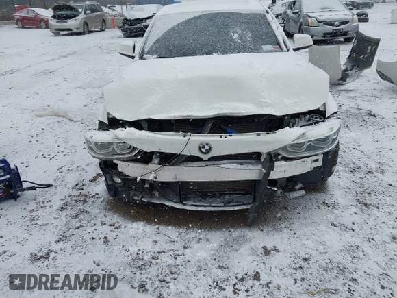 2017 BMW 3 Series 340i xDrive with VIN WBA8B7C56HK704066, listed as a IAAI auction lot 41099518 with 55,539 mi miles. Bid and sale history available at carsss.com. Image 12.