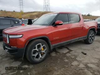 2023 Rivian R1T Adventure with VIN 7FCTGAAA2PN026211, listed as a Copart auction lot 77705414 with Not Provided miles and Salvage Title. Bid and sale history available at DreamBid. Image 1.
