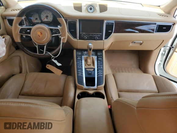 2015 Porsche Macan Turbo with VIN WP1AF2A59FLB98639, listed as a Copart auction lot 53392935 with 48,201 mi miles and Salvage title. Bid and sale history available at DreamBid. Image 8.
