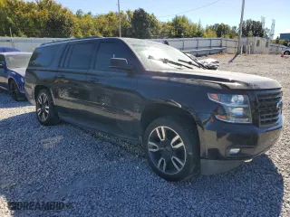 2018 Chevrolet Suburban Premier with VIN 1GNSCJKC8JR288500, listed as a Copart auction lot 76538634 with 161,737 mi miles and Salvage Title. Bid and sale history available at carsss.com. Image 4.