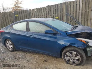 2016 Hyundai Elantra SE with VIN KMHDH4AE5GU489280, listed as a IAAI auction lot 41008040 with 102,749 mi miles. Bid and sale history available at carsss.com. Image 14.