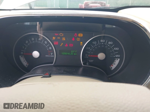 2010 Ford Explorer XLT with VIN 1FMEU7DE3AUA74981, listed as a IAAI auction lot 41890362 with 125,016 mi miles and . Bid and sale history available at DreamBid. Image 7.