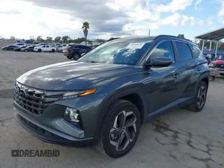 2022 Hyundai Tucson SEL with VIN 5NMJCCAE4NH018256, listed as a IAAI auction lot 41949435 with 26,513 mi miles. Bid and sale history available at carsss.com. Image 2.