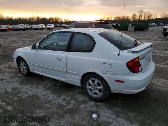 2003 Hyundai Accent GL with VIN KMHCG35C53U258469, listed as a Copart auction lot 82977294 with 99,136 mi miles and Clean Title. Bid and sale history available at carsss.com. Image 2.