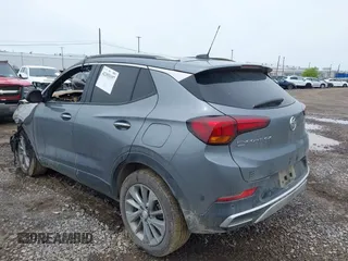 2022 Buick Encore GX Essence with VIN KL4MMGSL2NB024182, listed as a IAAI auction lot 42353157 with 19,670 mi miles and . Bid and sale history available at DreamBid. Image 3.