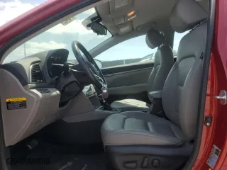 2017 Hyundai Elantra SE with VIN KMHD84LF1HU263695, listed as a Copart auction lot 54010605 with 43,259 mi miles and Salvage Title. Bid and sale history available at carsss.com. Image 7.