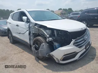 2017 Hyundai Santa Fe 2.4L with VIN 5XYZTDLB0HG383382, listed as a IAAI auction lot 42433450 with 136,610 mi miles and . Bid and sale history available at DreamBid. Image 6.