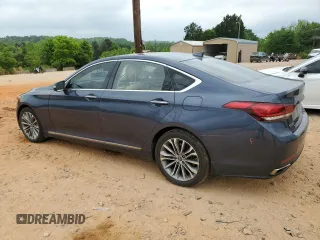 2015 Hyundai Genesis 3.8L z VIN KMHGN4JE9FU078694, wystawiony jako Copart lot #54191745 z przebiegiem 24 755 mil mil oraz Szkoda całkowita • Salvage title. Historia ofert i sprzedaży dostępna na DreamBid. Obrazek 2.