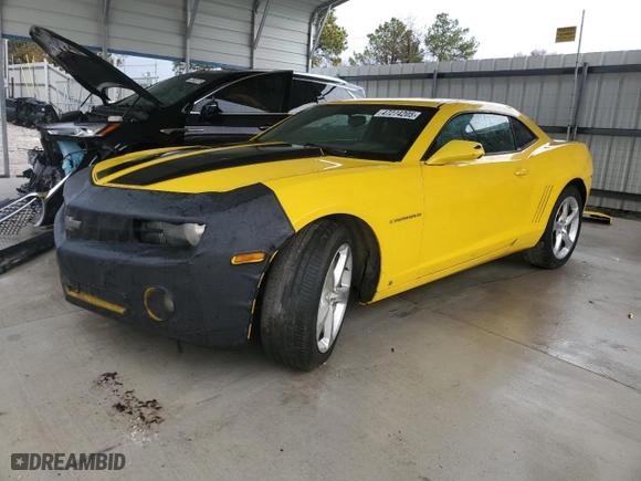 2010 Chevrolet Camaro 1LT with VIN 2G1FB1EV8A9132342, listed as a Copart auction lot 47274205 with 188,052 mi miles and Salvage Title. Bid and sale history available at carsss.com. Image 1.
