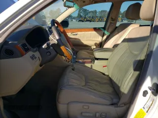 2004 Lexus LS 430 with VIN JTHBN36F340156349, listed as a Copart auction lot 80423334 with 206,519 mi miles and Salvage Title. Bid and sale history available at carsss.com. Image 7.
