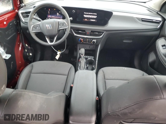 2025 Buick Encore GX Preferred with VIN KL4AMCSLXSB036569, listed as a Copart auction lot 48410175 with 2,392 mi miles and Salvage title. Bid and sale history available at DreamBid. Image 8.