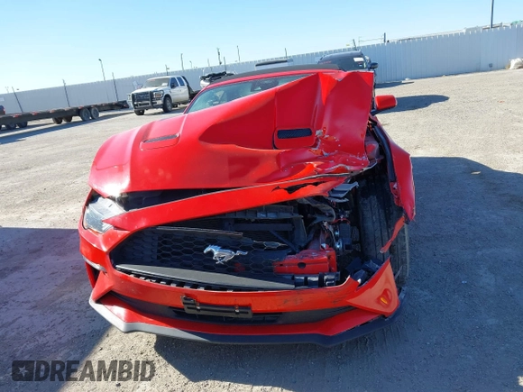 2022 Ford Mustang EcoBoost z VIN 1FATP8UH3N5104005, wystawiony jako IAAI lot #41389346 z przebiegiem 54 979 mil mil oraz . Historia ofert i sprzedaży dostępna na DreamBid. Obrazek 12.