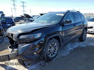 2021 Jeep Cherokee Latitude Lux with VIN 1C4PJMMN3MD172191, listed as a Copart auction lot 46094085 with Not Provided miles and Salvage Title. Bid and sale history available at carsss.com. Image 1.