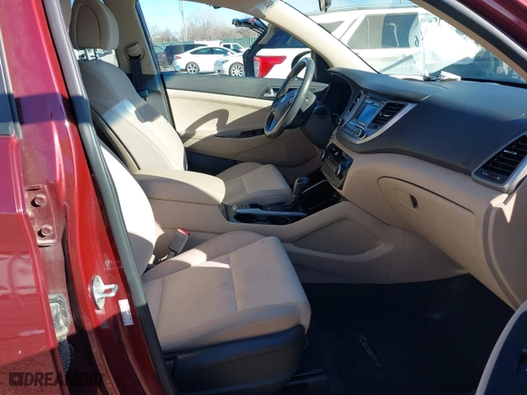 2017 Hyundai Tucson Value with VIN KM8J33A23HU349750, listed as a IAAI auction lot 41456946 with 134,285 mi miles. Bid and sale history available at carsss.com. Image 5.