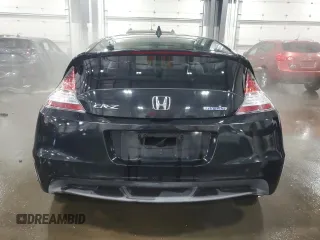 2012 Honda CR-Z EX with VIN JHMZF1D61CS003524, listed as a Copart auction lot 44848715 with 71,317 mi miles and Salvage Title. Bid and sale history available at carsss.com. Image 6.
