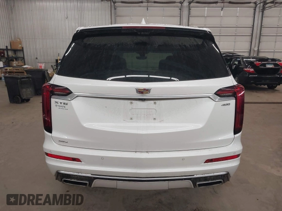 2022 Cadillac XT6 Premium Luxury with VIN 1GYKPDRS3NZ131095, listed as a IAAI auction lot 42087620 with 36,740 mi miles and . Bid and sale history available at DreamBid. Image 17.