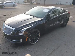 2018 Cadillac ATS Coupe Luxury RWD with VIN 1G6AB1RX0J0164048, listed as a IAAI auction lot 41446417 with 31,691 mi miles. Bid and sale history available at carsss.com. Image 2.