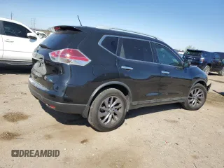 2016 Nissan Rogue SL with VIN 5N1AT2MT9GC787787, listed as a Copart auction lot 49682185 with 93,424 mi miles and Salvage Title. Bid and sale history available at carsss.com. Image 3.