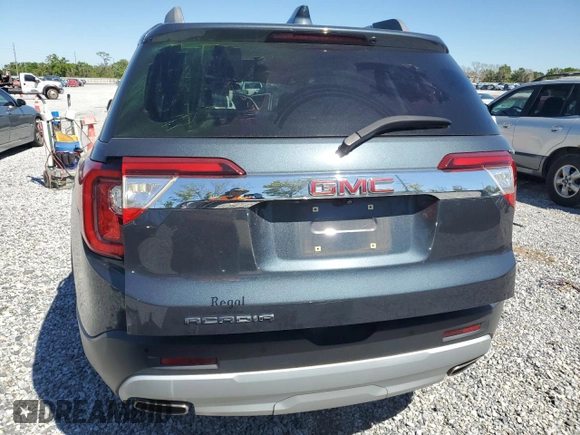 2020 GMC Acadia SLE with VIN 1GKKNKLS7LZ210375, listed as a Copart auction lot 49484575 with 75,281 mi miles and Salvage Title. Bid and sale history available at carsss.com. Image 6.