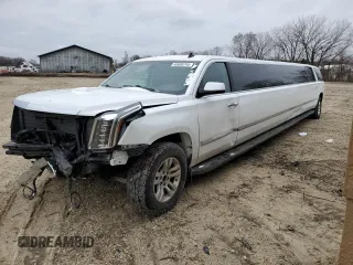 2015 Cadillac Escalade z VIN 1GYS4GKJ9FR278180, wystawiony jako Copart lot #43600745 z przebiegiem Nie podano mil oraz Czysty tytuł • Clean title. Historia ofert i sprzedaży dostępna na DreamBid. Obrazek 1.
