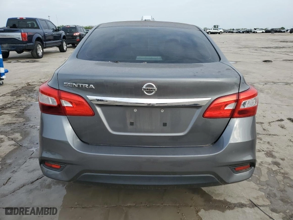 2019 Nissan Sentra S with VIN 3N1AB7AP2KY227429, listed as a Copart auction lot 51471405 with 0 mi miles and Salvage Title. Bid and sale history available at carsss.com. Image 6.