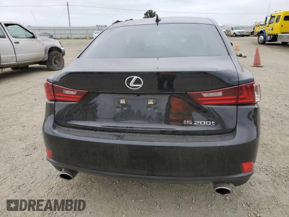 2016 Lexus IS 200t z VIN JTHBA1D26G5024838, wystawiony jako Copart lot #56073555 z przebiegiem 89 494 mil mil oraz Szkoda całkowita • Salvage title. Historia ofert i sprzedaży dostępna na DreamBid. Obrazek 6.