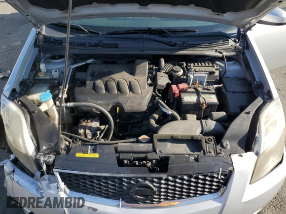 2011 Nissan Sentra SR with VIN 3N1AB6AP8BL674922, listed as a Copart auction lot 54517565 with 110,202 mi miles and Salvage title. Bid and sale history available at DreamBid. Image 11.