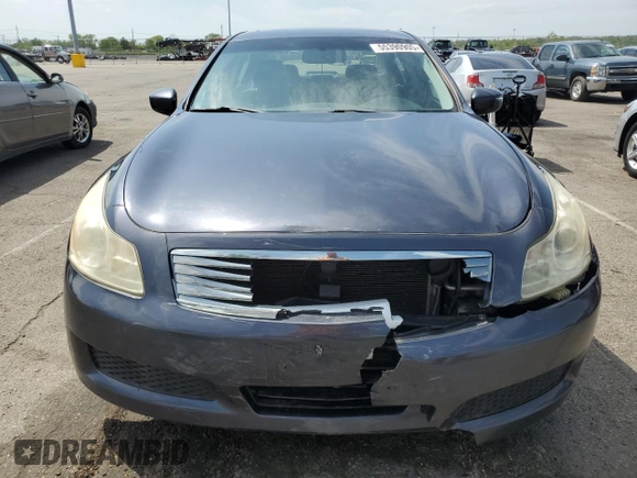 2009 Infiniti G37 x with VIN JNKCV61FX9M363642, listed as a Copart auction lot 55390905 with Not Provided miles and Clean Title. Bid and sale history available at carsss.com. Image 5.